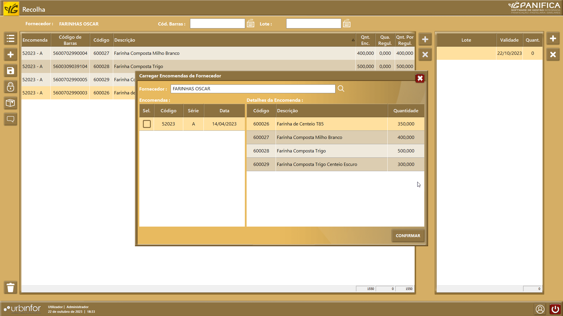 Módulo Terminal de Picking