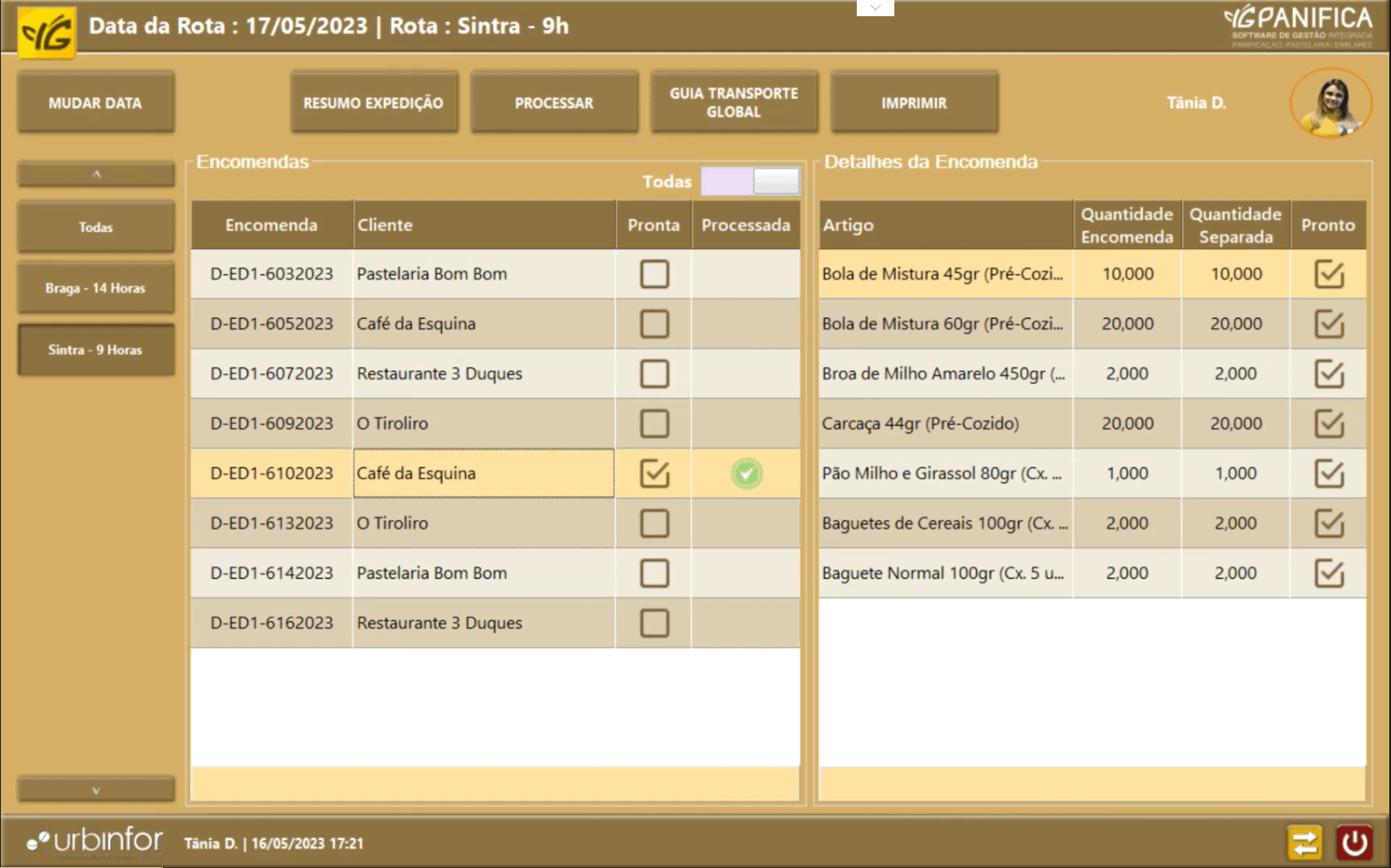 Terminal de Expedição
